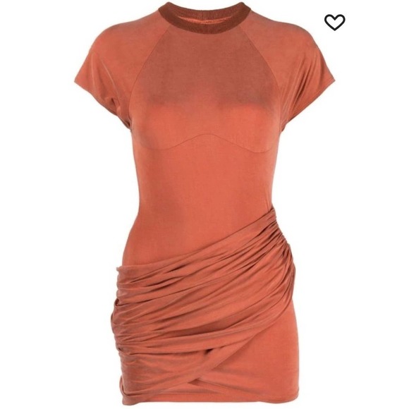 Jacquemus Rust Mini Dress - Picture 4 of 16
